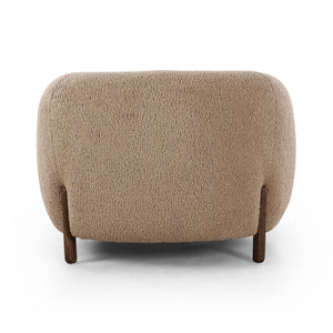 Lyla Chair In Sheepskin Camel