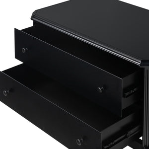 Lendon Nightstand in Black
