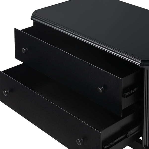 Lendon Nightstand in Black