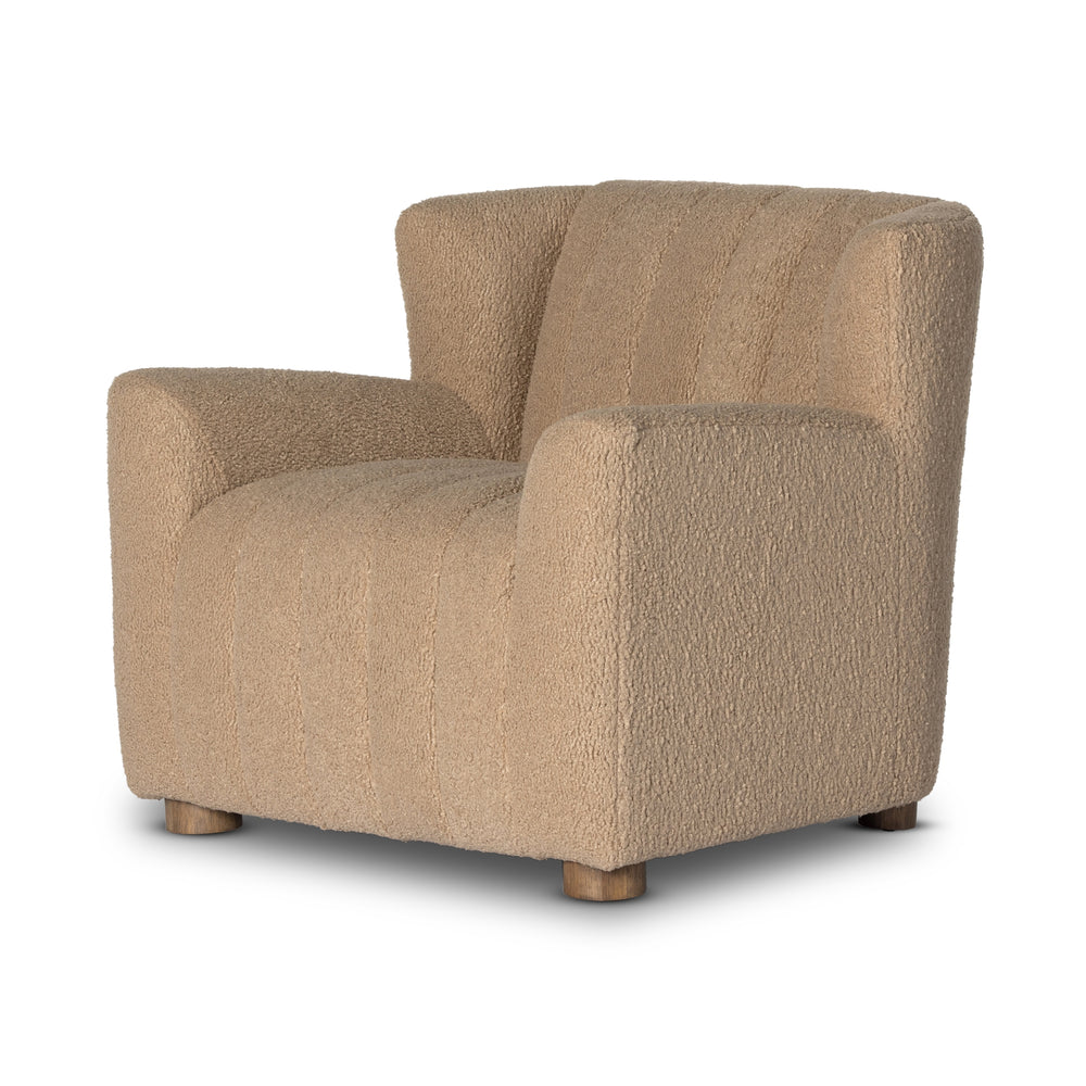 Elora Chair In Sheepskin Camel