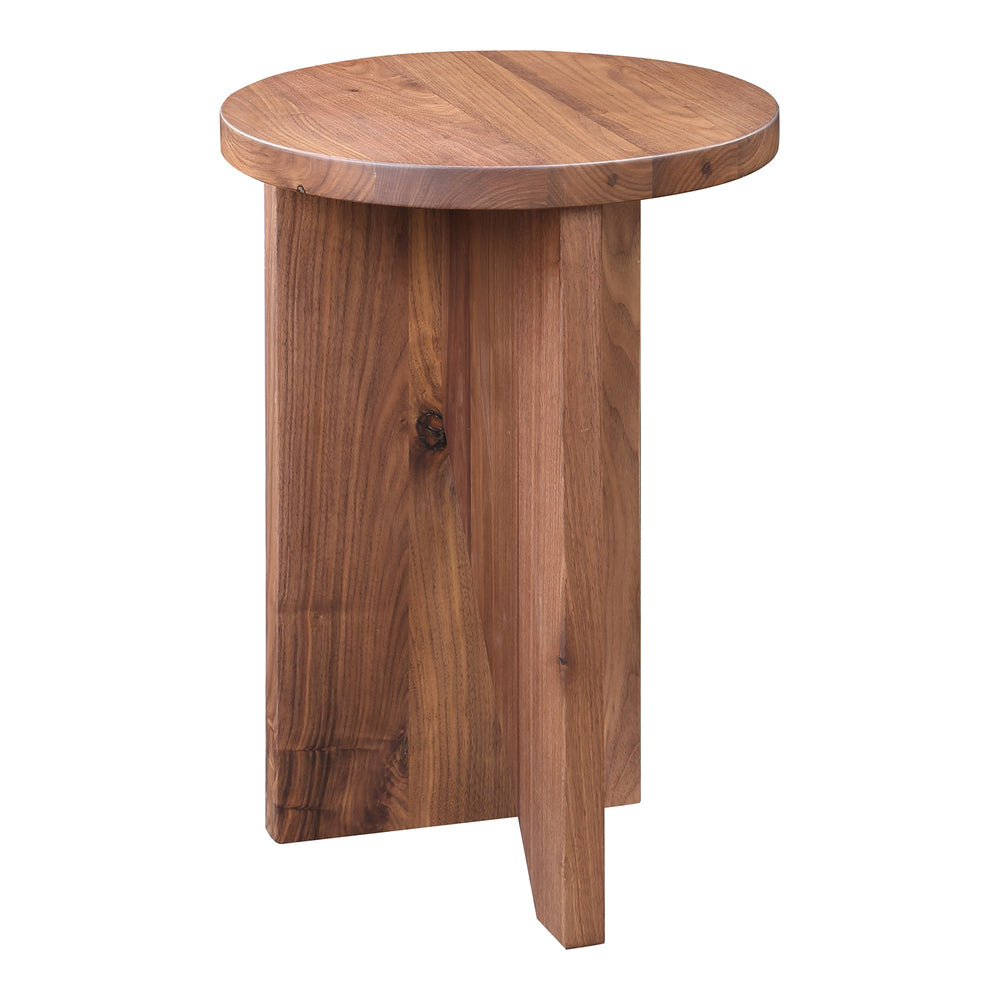 Moe's Grace Accent Table Walnut Brown