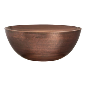 Moe's Conga Coffee Table in Copper Finish