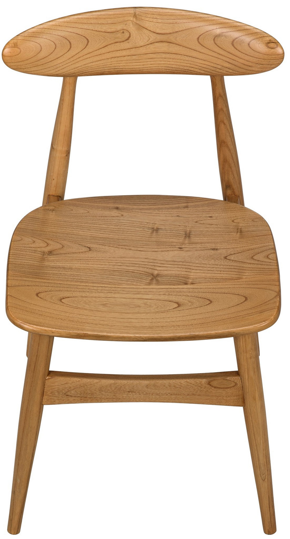 Surf Chair in Sungkai/Mindi with Clear Coat Finish