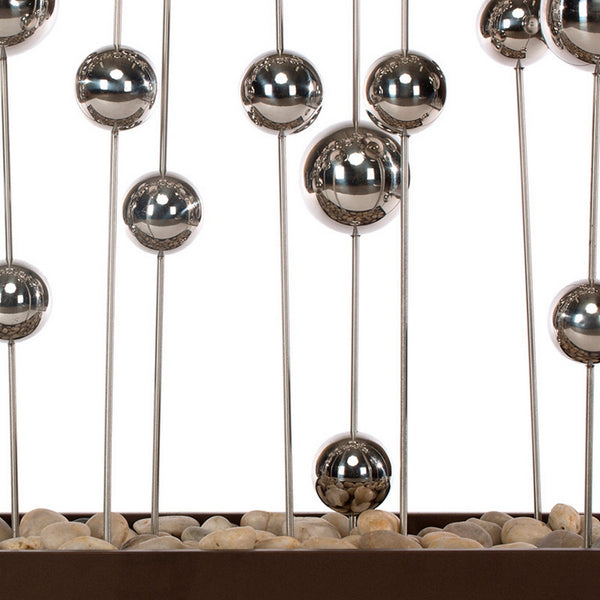 Ball Sway in Custom Rectangle Planter (polished wh