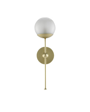 Montview Wall Sconce In Brushed Brass