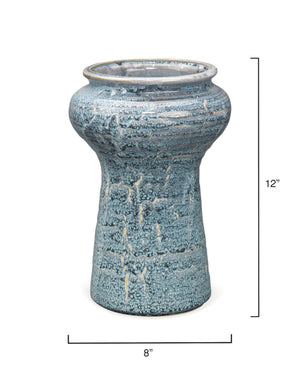 Snorkel Ceramic Decorative Set of 2 Vases