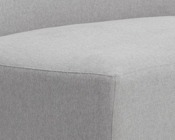 JACLYN MODULAR - ARMLESS CHAIR - EGYPT LIGHT GREY / DANNY MEDIUM GREY
