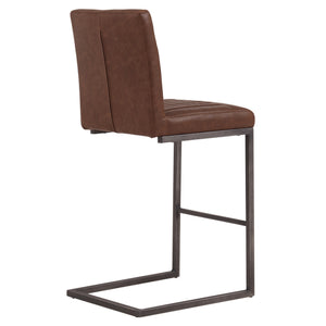 Ronan Counter Stool In Antique Cigar Brown