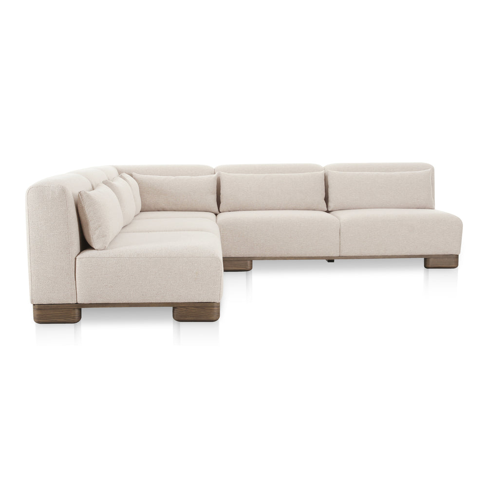 Moe's June Corner Modular Sectional in Oatmeal