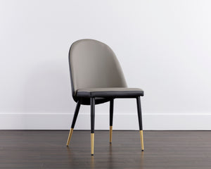 KLINE DINING CHAIR - DILLON STRATUS / DILLON BLACK