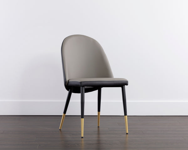 KLINE DINING CHAIR - DILLON STRATUS / DILLON BLACK
