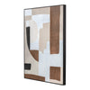 Fina 2 Multicolor Abstract Wall Décor by Moe's