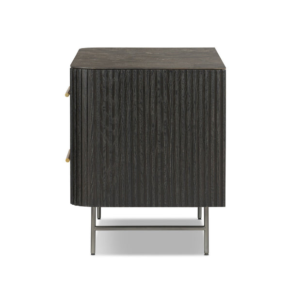 Fletcher Large Nightstand - Bluestone