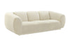 Emmet Cream Velvet Sofa