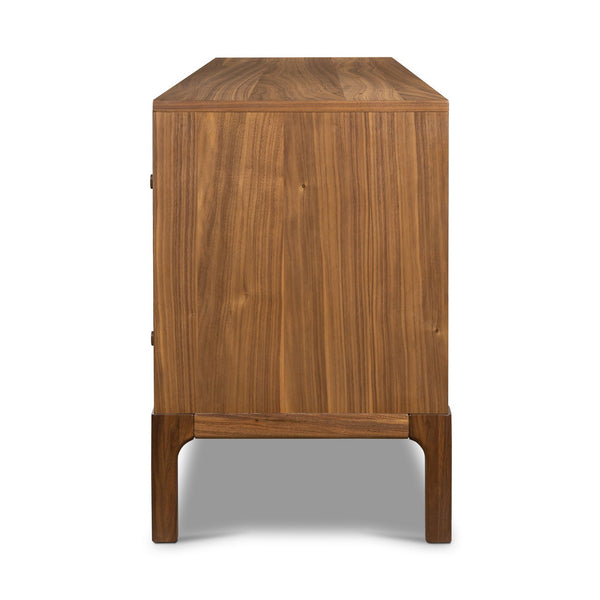 Arturo Media Console - Natural Walnut Veneer