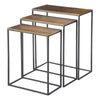 Coreene Nesting Tables S/3 In Gold