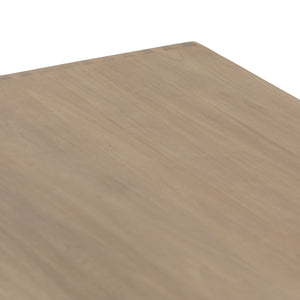 Isador Executive Desk In Dry Wash Poplar
