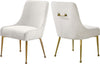 Irvin Dining Chair In Cream Velvet