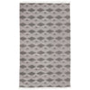 Geometric Pebble Gray Indoor/Outdoor Rug 8'x10'
