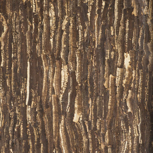 Sliced Bracket Mushroom Panel on Flexible Burlap