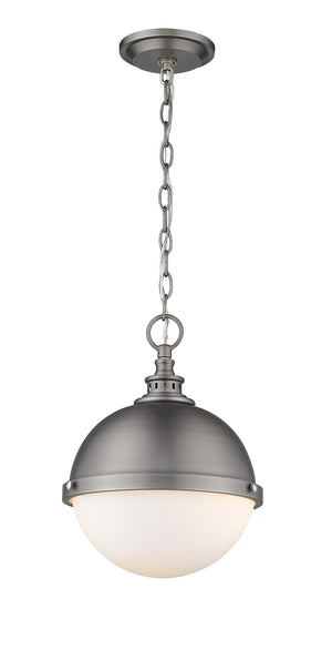 Peyton 2 Light Mini Pendant in Antique Nickel Finish