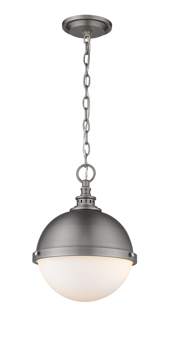 Peyton 2 Light Mini Pendant in Antique Nickel Finish