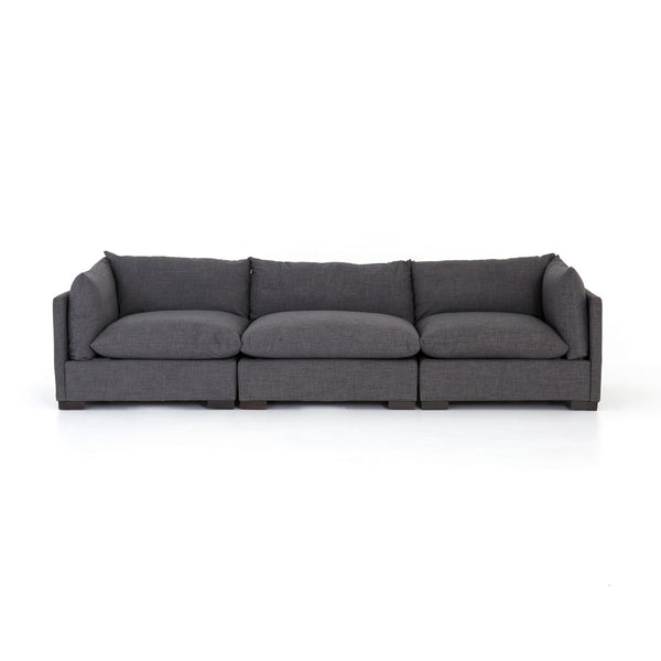 Westwood 3-Pc Sectional-Bennett Charcoal