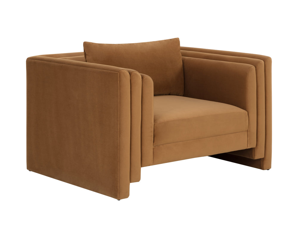 KIRA ARMCHAIR - MEG GOLD