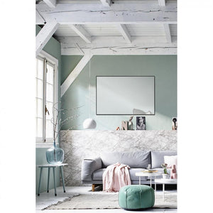Vale Mirror In Charcoal Grey