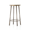 Westwood Counter Stool In Antique Brass