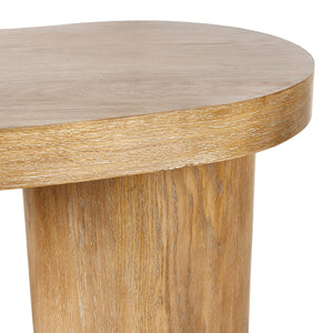Leeds Desk - Blonde Oak Veneer