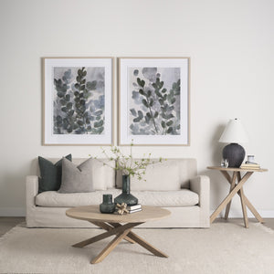 Jacklyn Grey Linen Square Decorative Pillow Cover