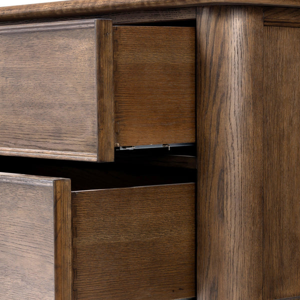 Russ Nightstand - Aged Oak