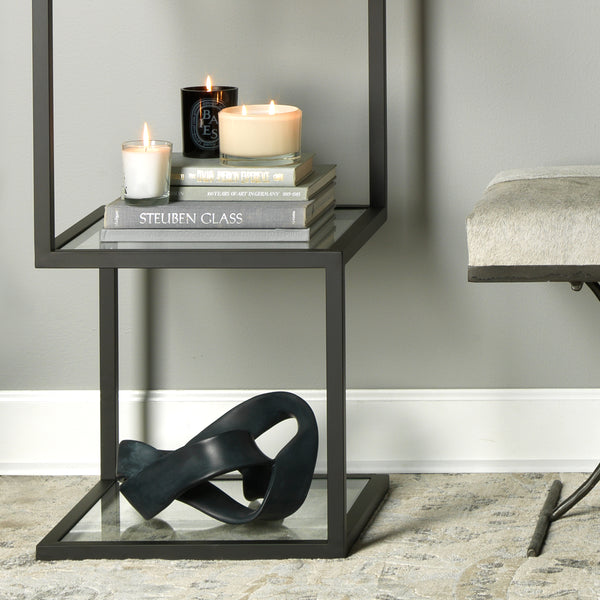 Tangled Resin Decorative Table Object, Black