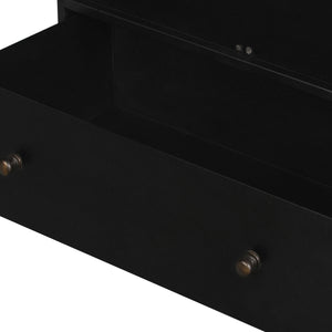 Shadow Box Cabinet In Black