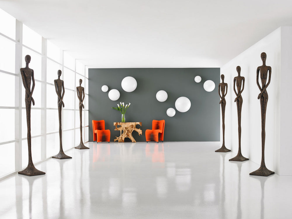 Ball Wall/Ceilling Ball Medium Pearl White