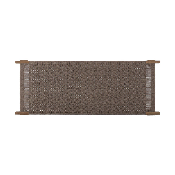 Moxie Outdoor Coffee Table - Stained Toasted Brown-FSC