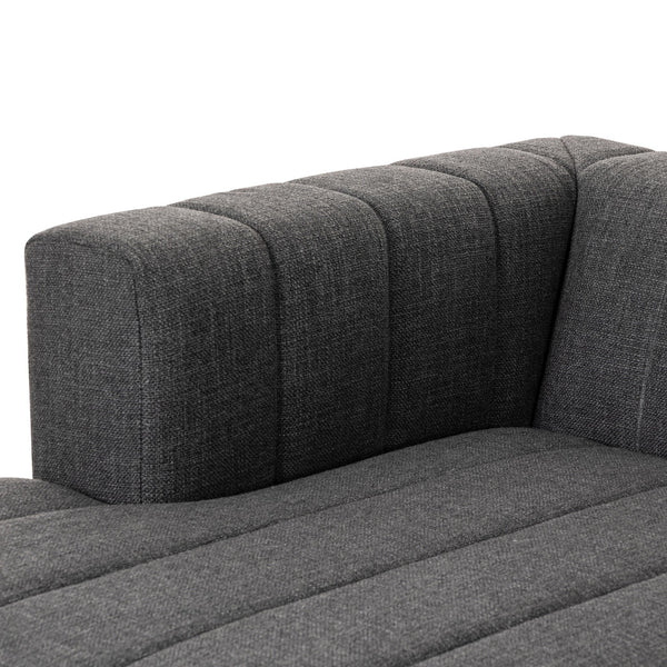 Build Your Own: Langham Channeled Sectional - Saxon Charcoal