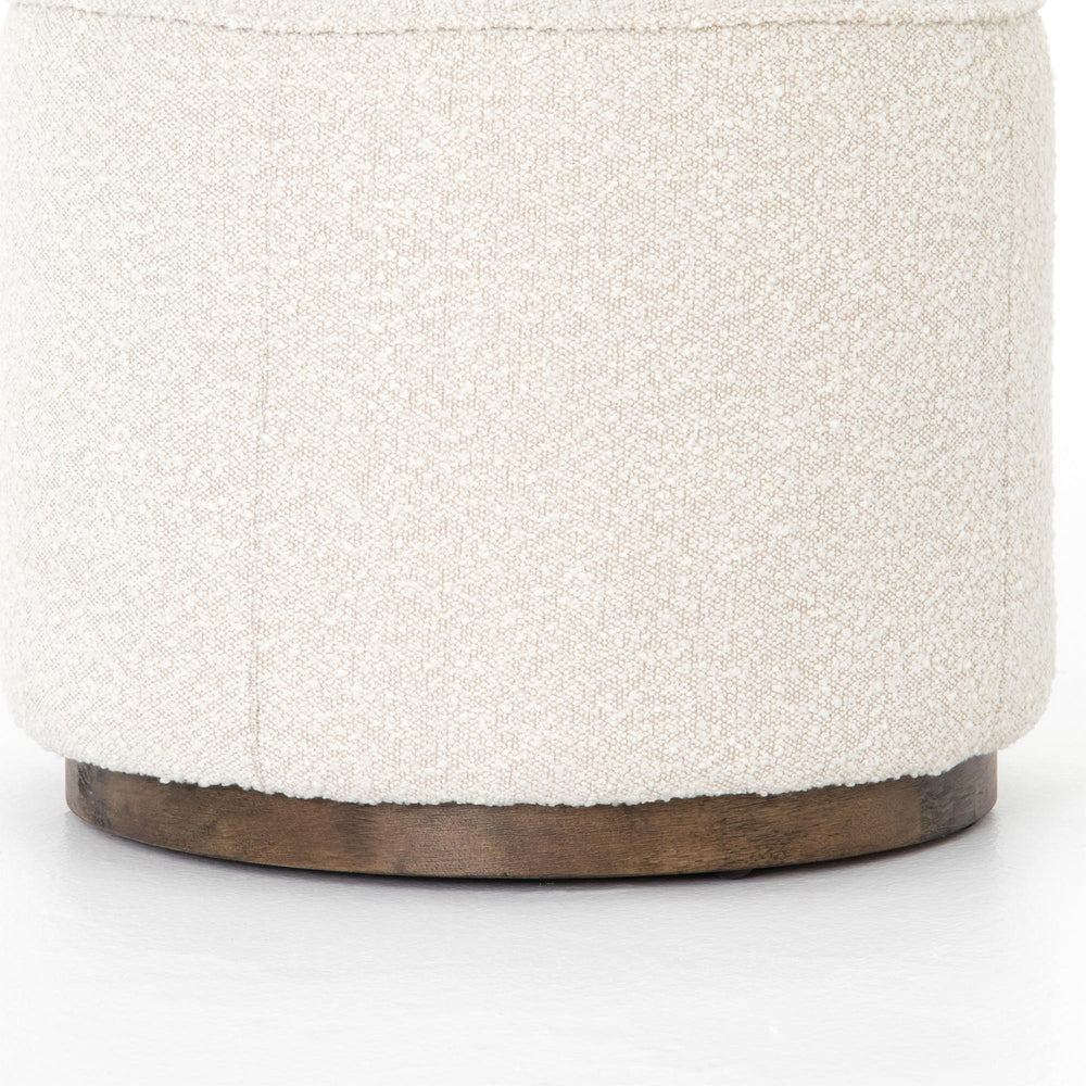 Sinclair Round Ottoman-Knoll Natural