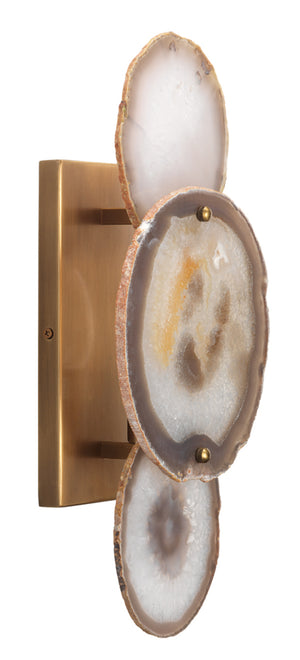 Trinity 1-Light Agate Wall Sconce