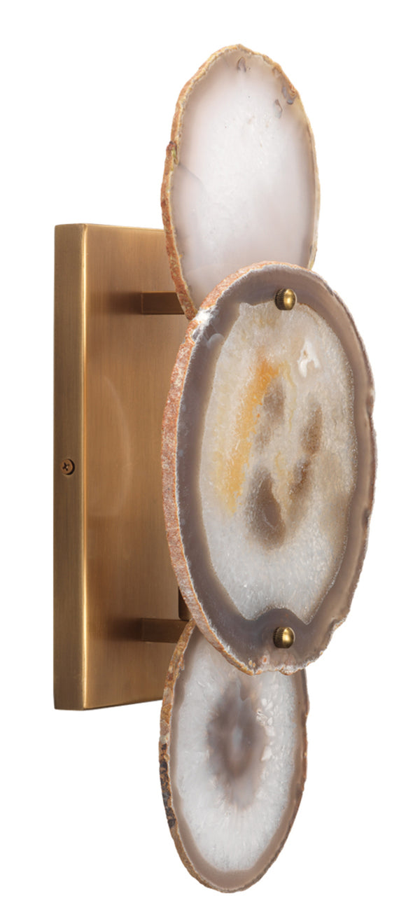 Trinity 1-Light Agate Wall Sconce
