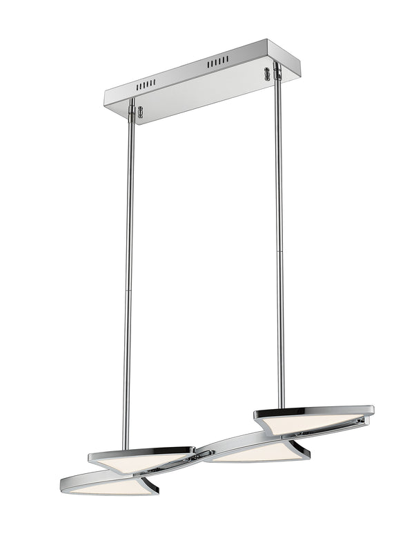Aeon 1 Light Island/Billiard in Chrome Finish