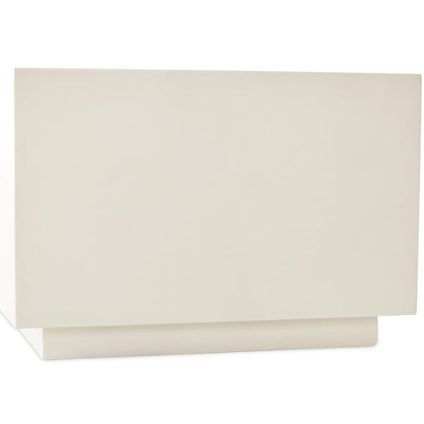 Parish Concrete Cube In White Concrete