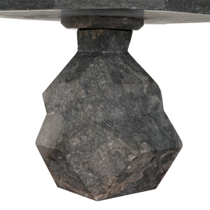 Rind Table, Black Marble