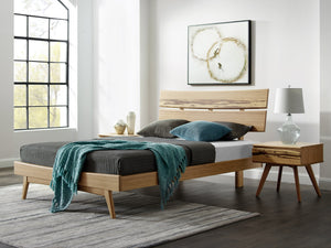 Caramelized Azara King Platform Bed