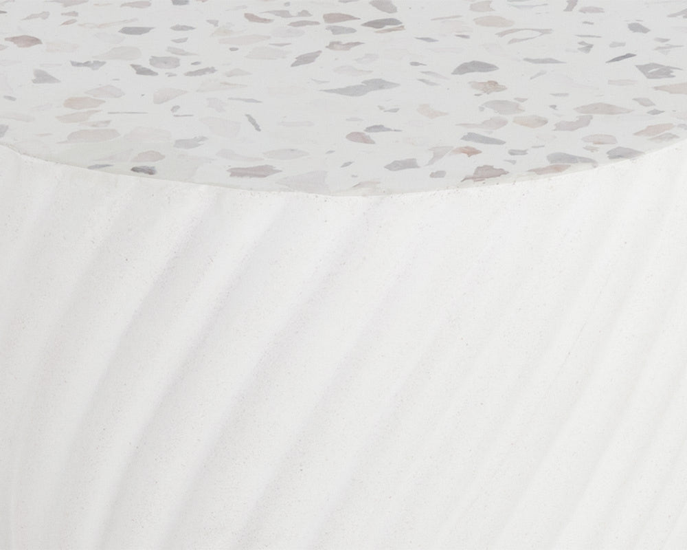 CARA END TABLE - TERRAZZO