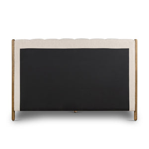 Emma Queen Bed - Knoll Sand
