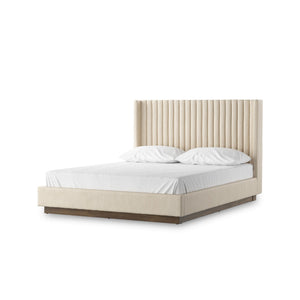 Montgomery Queen Bed - Thames Cream