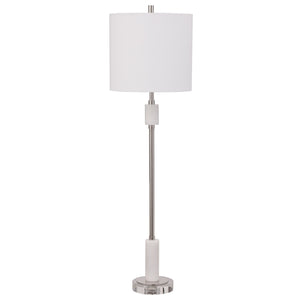 Sussex Nickel Buffet Lamp