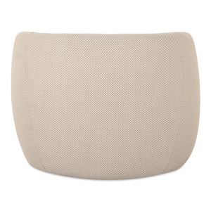 Moe's Rae Outdoor Accent Chair in Beige Check